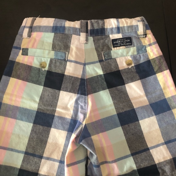 Janie and jack boy plaid shorts sz 12-24 months - Picture 3 of 3